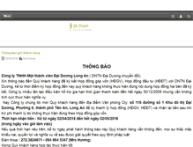 Tablet Screenshot of dothidaiduong.com